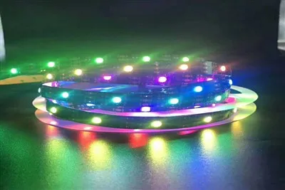 Digitální a programovatelný 5050 LED flexibilní pás